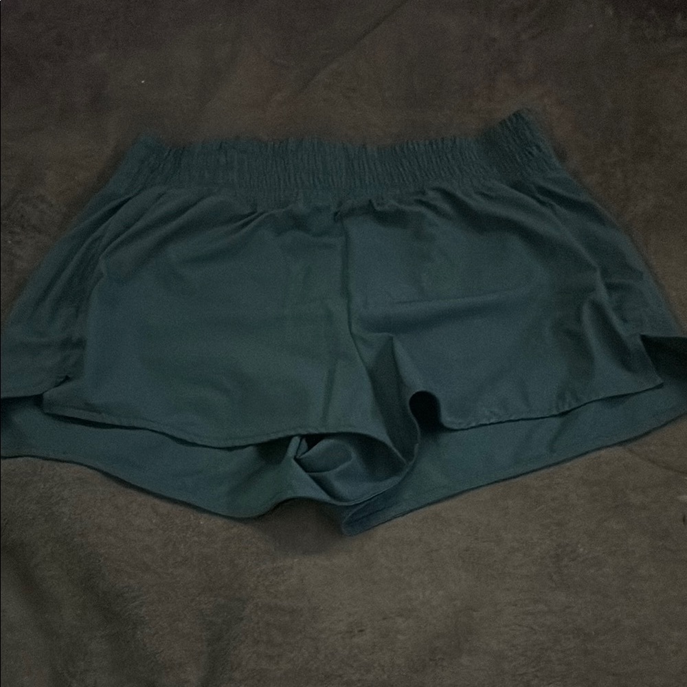 Old Navy gray blue Athletic Shorts Relaxed Fit Elastic Waistband